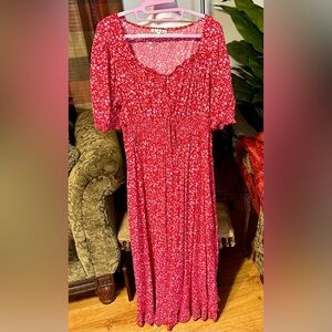 Haven Hearts Red Dress Size XL
